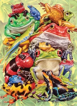 Cobble Hill Puzzel - Frog Pile 350 Stukjes