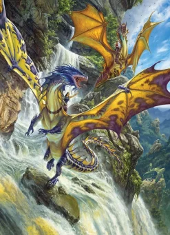 Cobble Hill Puzzel - Waterfall Dragons 1000 Stukjes