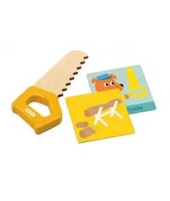 Djeco Gereedschapskoffer - Super Bricolo - DJ06500 -Kinderspeelgoed djeco djeco gereedschapskoffer super bricolo dj065 4