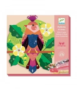 Djeco Glitterschilderijen - Paradijsvogel - DJ09522