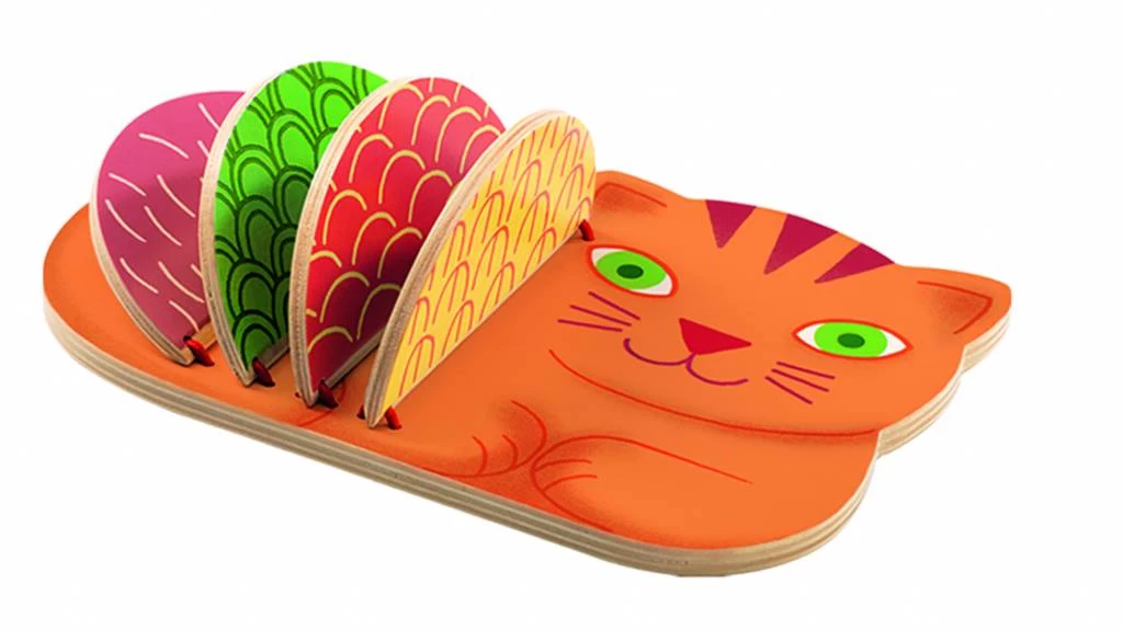 Djeco Houten Boekje Sami 2 Djeco Houten Boekje Sami - Afbeelding 2