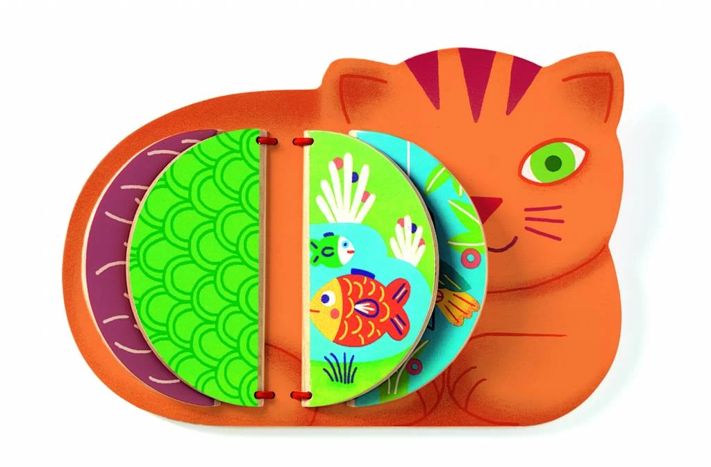 Djeco Houten Boekje Sami 3 Djeco Houten Boekje Sami - Afbeelding 3