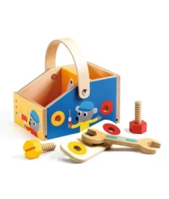 Djeco Houten Gereedschapskist - Minibrico - DJ06649