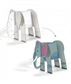 Djeco Kleur, Bouw & Speel - Savanne - DJ08003 7 Djeco Kleur, Bouw & Speel - Savanne - DJ08003 -Kinderspeelgoed djeco djeco kleur bouw speel savanne dj08003 3