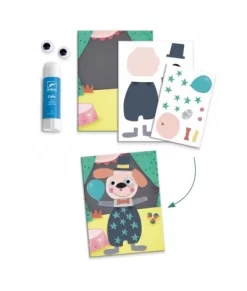 Djeco Knutseldoos - Dieren - DJ09293 -Kinderspeelgoed djeco djeco knutseldoos dieren dj09293 2