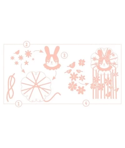 Djeco Knutselset - Dromenvanger - Dromer - DJ07966 4 Djeco Knutselset - Dromenvanger - Dromer - DJ07966 - Afbeelding 4