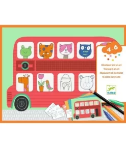 Djeco Knutselset - Overtrekken Is Een Kunst - DJ09289