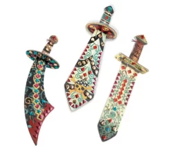 Djeco Knutselset - Piratenzwaarden DJ07902 -Kinderspeelgoed djeco djeco knutselset piratenzwaarden dj07902 2