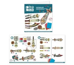 Djeco Knutselset - Piratenzwaarden DJ07902 -Kinderspeelgoed djeco djeco knutselset piratenzwaarden dj07902 3