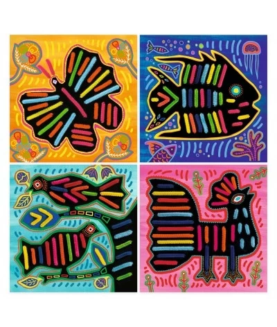 Djeco Knutselset - Rijgen Met Chenilledraad - DJ09896 3 Djeco Knutselset - Rijgen Met Chenilledraad - DJ09896 - Afbeelding 3