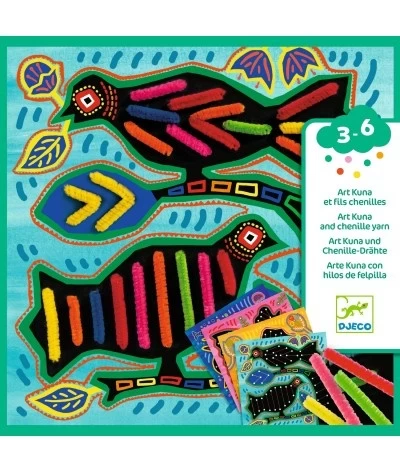 Djeco Knutselset - Rijgen Met Chenilledraad - DJ09896 1 Djeco Knutselset - Rijgen Met Chenilledraad - DJ09896