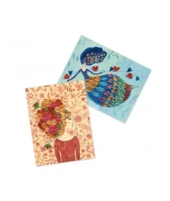 Djeco Knutselset - Wervelend Haar - DJ08622 9 Djeco Knutselset - Wervelend Haar - DJ08622 -Kinderspeelgoed djeco djeco knutselset wervelend haar dj08622 4