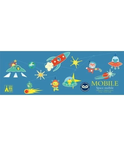 Djeco Mobiel - Space - DD04304 2 Djeco Mobiel - Space - DD04304 - Afbeelding 2