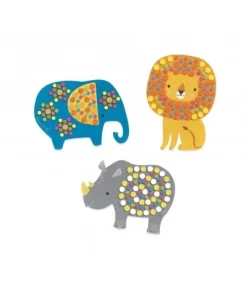 Djeco Mozaïek - Jungle - DJ09097 -Kinderspeelgoed djeco djeco mozaiek jungle dj09097 3