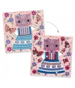 Djeco | Mozaïek Schattige Huisdieren | DJ09425 -Kinderspeelgoed djeco djeco mozaiek schattige huisdieren dj09425 2