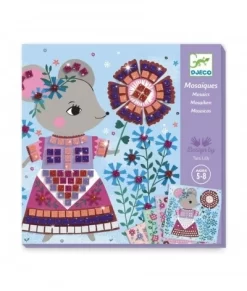 Djeco | Mozaïek Schattige Huisdieren | DJ09425 -Kinderspeelgoed djeco djeco mozaiek schattige huisdieren dj09425 4