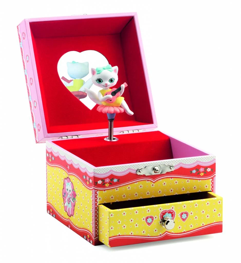 Djeco Muziekdoosje Kat 1 Djeco Muziekdoosje Kat