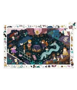 Djeco Observatie Puzzel - Tovenaarsleerlingen - DJ07565
