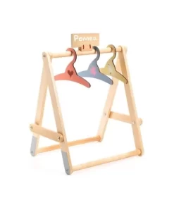 Djeco Poppen Kledingrek Met 3 Hangers - DJ07861