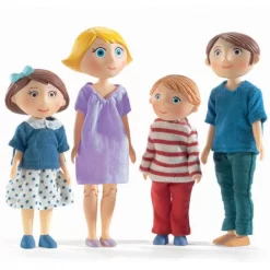 Djeco Poppenhuis Familie Gaspard & Romy DJ07811