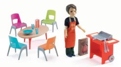 Djeco Poppenhuis Inrichting Barbecue & Accessoires DJ07829