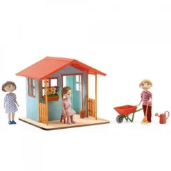 Djeco Poppenhuis Tuinhuisje DJ07835