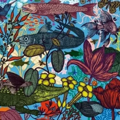 Djeco Puzzel 100 Stukjes - Land En Zee - DJ07646 6 Djeco Puzzel 100 Stukjes - Land En Zee - DJ07646 -Kinderspeelgoed djeco djeco puzzel 100 stukjes land en zee dj07646 2