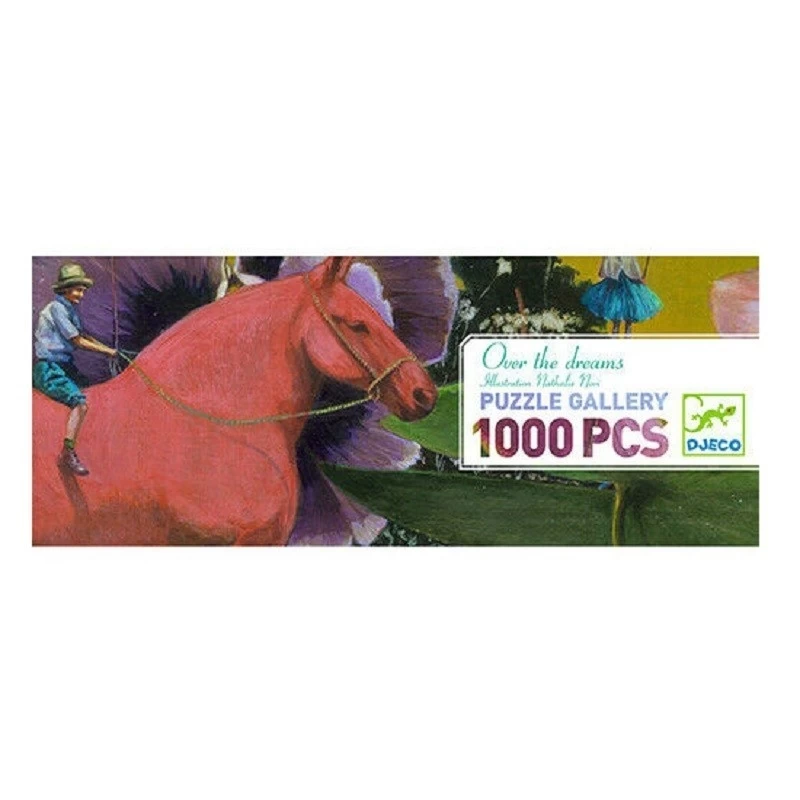 Djeco Puzzel 1000 Stukjes - Over The Dreams - DJ07643 2 Djeco Puzzel 1000 Stukjes - Over The Dreams - DJ07643 - Afbeelding 2
