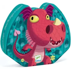 Djeco Puzzel Edmond De Draak 24 Stukjes