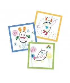 Djeco Samen Tekenen - Monsters DJ09290 6 Djeco Samen Tekenen - Monsters DJ09290 -Kinderspeelgoed djeco djeco samen tekenen monsters dj09290 2