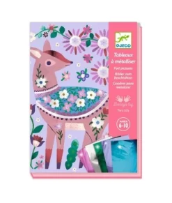 Djeco Schilderijtjes Metalliseren - Bosdieren - DJ09519