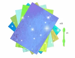 Djeco Schilderijtjes Metalliseren "Zo Mooi" 6 Djeco Schilderijtjes Metalliseren "Zo Mooi" -Kinderspeelgoed djeco djeco schilderijtjes metalliseren zo mooi 2