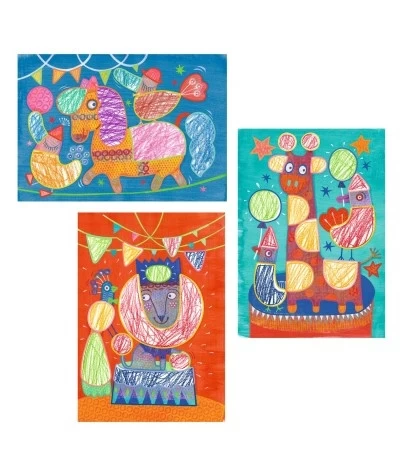 Djeco Sjablonen Tekenset - DJ08989 5 Djeco Sjablonen Tekenset - DJ08989 - Afbeelding 5