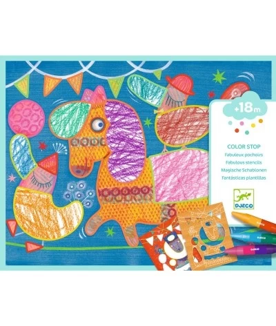 Djeco Sjablonen Tekenset - DJ08989 1 Djeco Sjablonen Tekenset - DJ08989