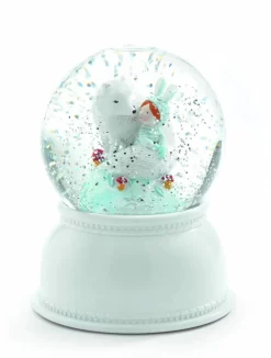 Djeco Sneeuwbal En Nachtlampje Lila En Puppy