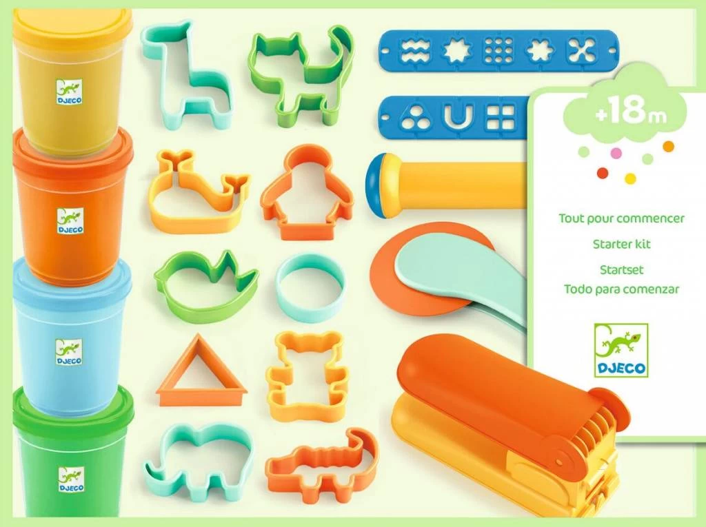 Djeco Startersset Boetseerklei DJ09020 1 Djeco Startersset Boetseerklei DJ09020