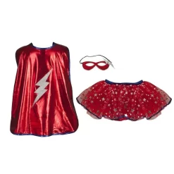 Great Pretenders Superhero Girls Set (masker, Cape En Tutu) (4-6 Jaar) 67675 -Kinderspeelgoed great pretenders great pretenders superhero girls 3