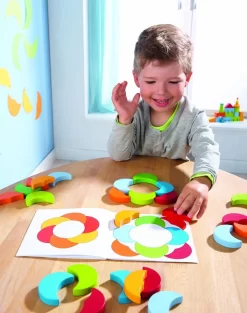 Haba Houten Legspel Kleurenmanen