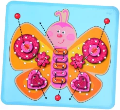 Haba Houten Rijgspel Vlinder