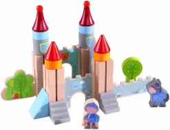 Kinderspeelgoed 16 Haba Houten Speelblokken Klein Ridderkasteel