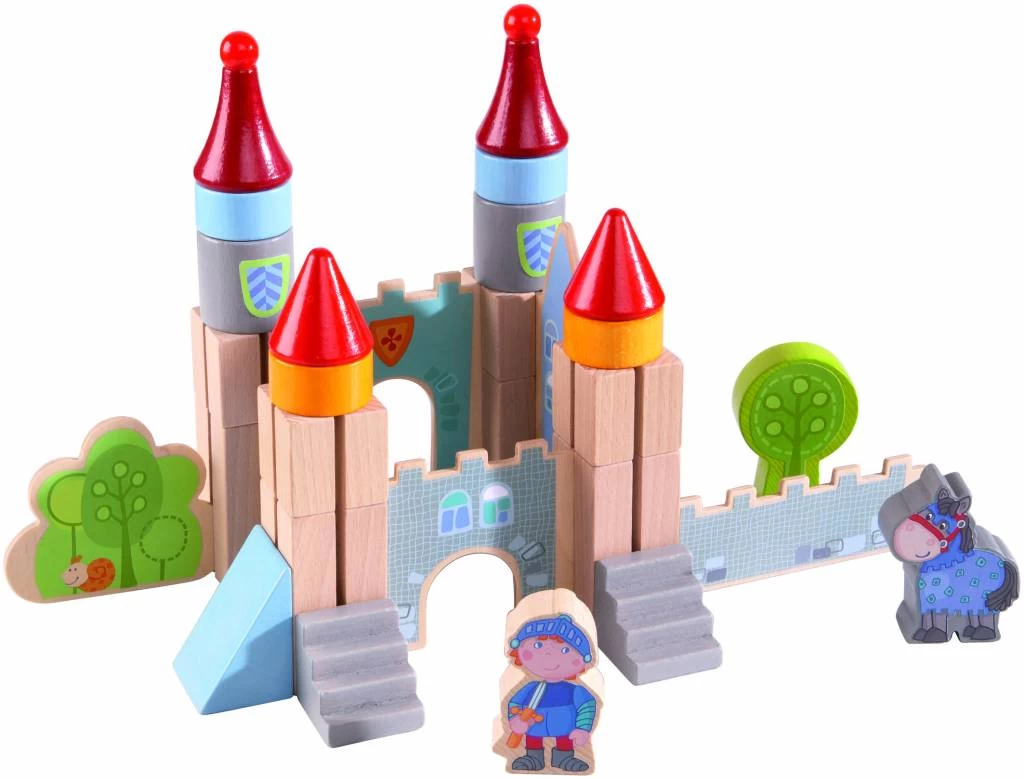 Haba Houten Speelblokken Klein Ridderkasteel 1 Haba Houten Speelblokken Klein Ridderkasteel