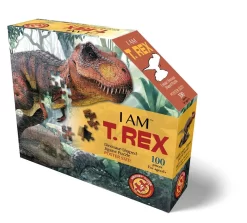 Puzzel I AM - T-Rex 100 Stukjes -Kinderspeelgoed madd capp puzzel i am t rex 100 stukjes 3