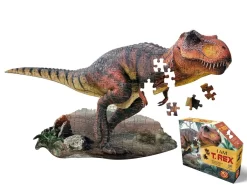 Puzzel I AM - T-Rex 100 Stukjes -Kinderspeelgoed madd capp puzzel i am t rex 100 stukjes 4