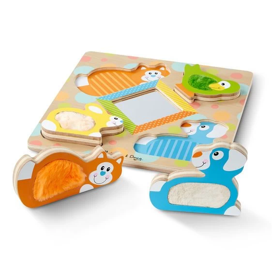 Melissa & Doug Melissa And Doug Voelpuzzel Peek A Boo 1 Melissa & Doug Melissa And Doug Voelpuzzel Peek A Boo