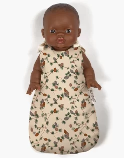 Minikane Poppen Slaapzak - Dennenappel