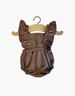 Minikane Romper Lou - Chocolade