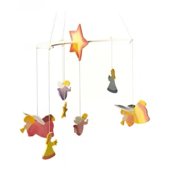 Ostheimer Mobiel - Engeltjes Met Maan - 5520073