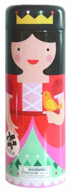 Petit Collage Prinsessenpuzzel In Spaarpot