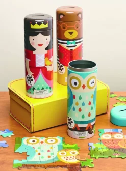 Petit Collage Prinsessenpuzzel In Spaarpot -Kinderspeelgoed petit collage petit collage prinsessenpuzzel in sp 3