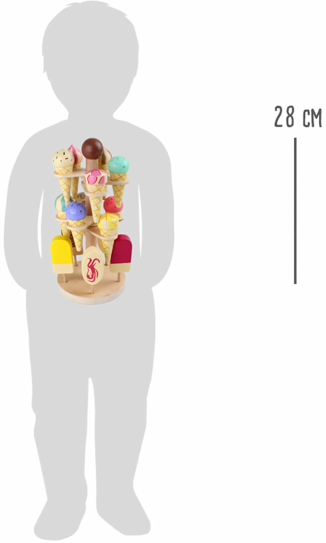 Small Foot Houten Ijsjes Met Standaard 5 Small Foot Houten Ijsjes Met Standaard - Afbeelding 5